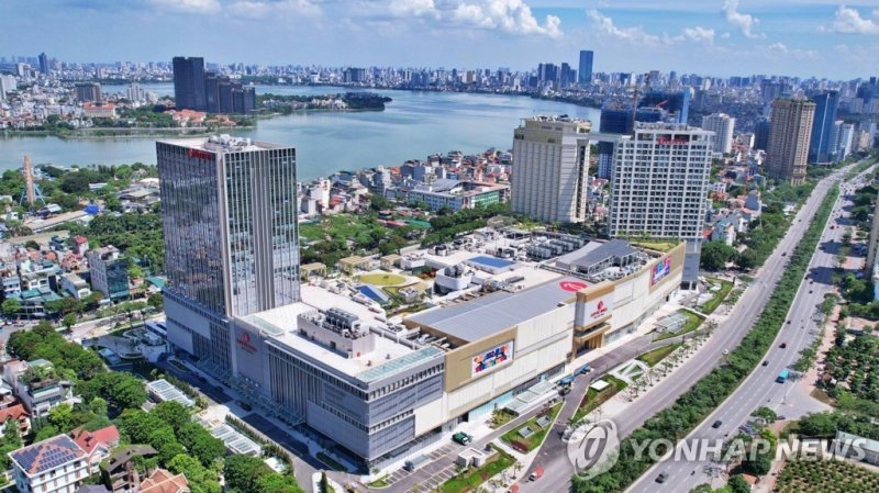 롯데몰웨스트레이크 하노이 전경 (출처=연합뉴스)