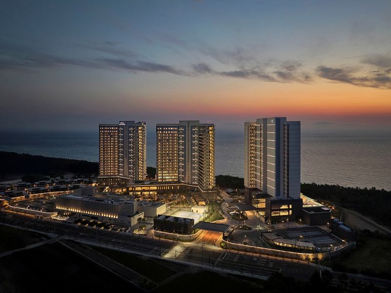 신라모노그램 강릉 전경. 시몬스 제공