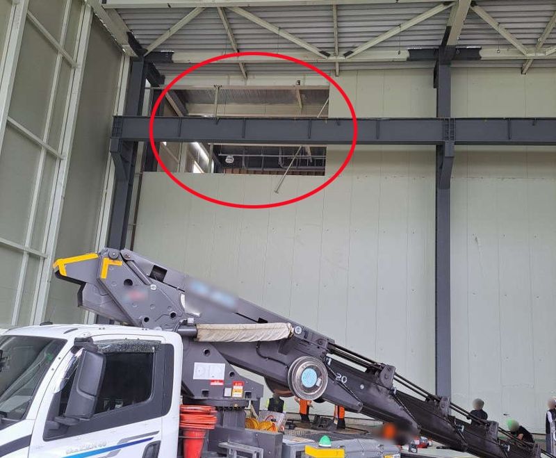 사고 현장. 부산경찰청 제공