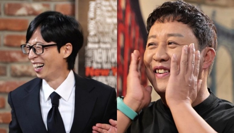 갸름해진 정준하 "10㎏ 뺐다"…유재석 앞 복근 자랑