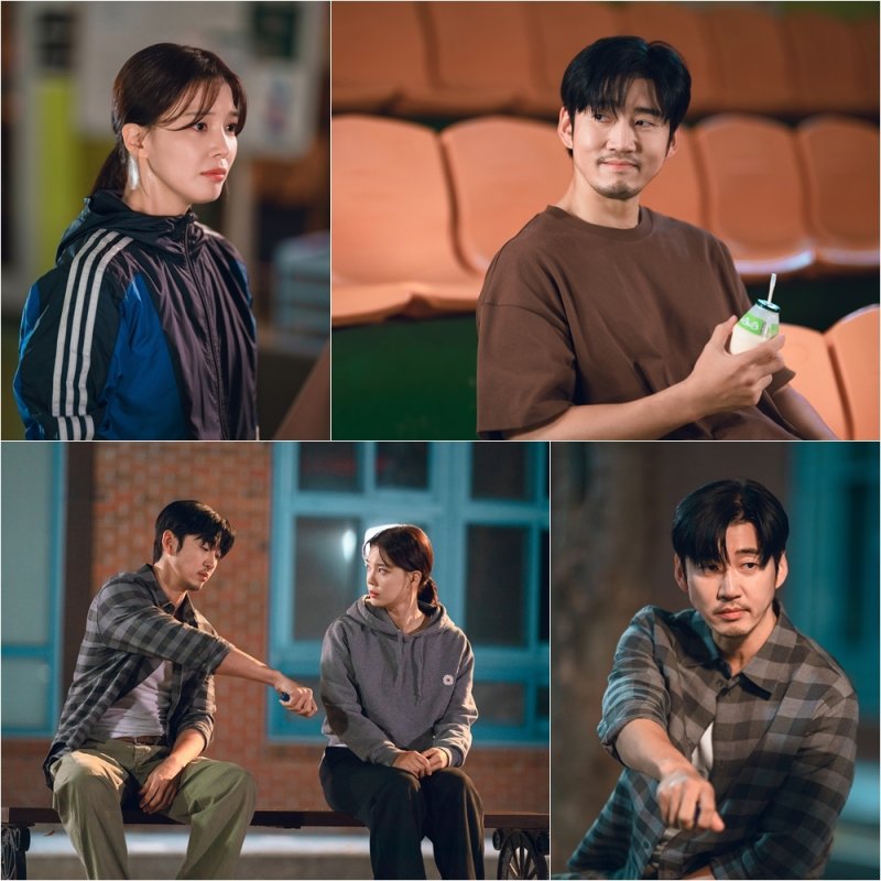 '트라이' 윤계상, 전 연인 임세미와 달밤 회동…애틋 눈빛 [N컷]