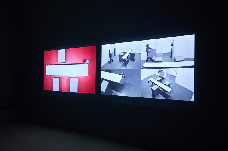 마르텐 바스, 리얼 타임 컨베이어 벨트 클락 (포도뮤지엄 제공)