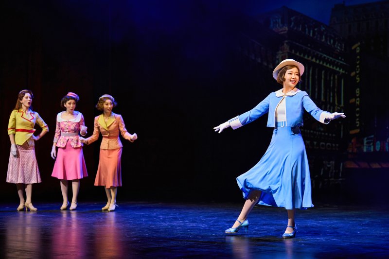 뮤지컬 '브로드웨이 42번가'에 페기 소여로 출연 중인 최유정. (사진=CJ ENM, 샘컴퍼니 제공) *재판매 및 DB 금지