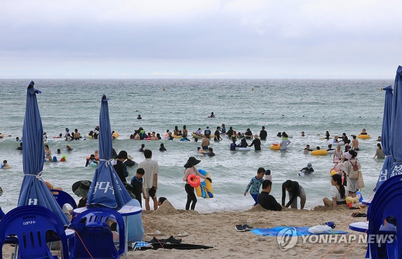 흐려도 좋은 제주 바다 (출처=연합뉴스)
