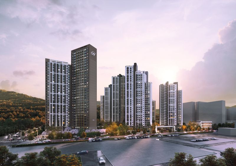 '힐스테이트 회룡역파크뷰' 투시도. 현대건설 제공