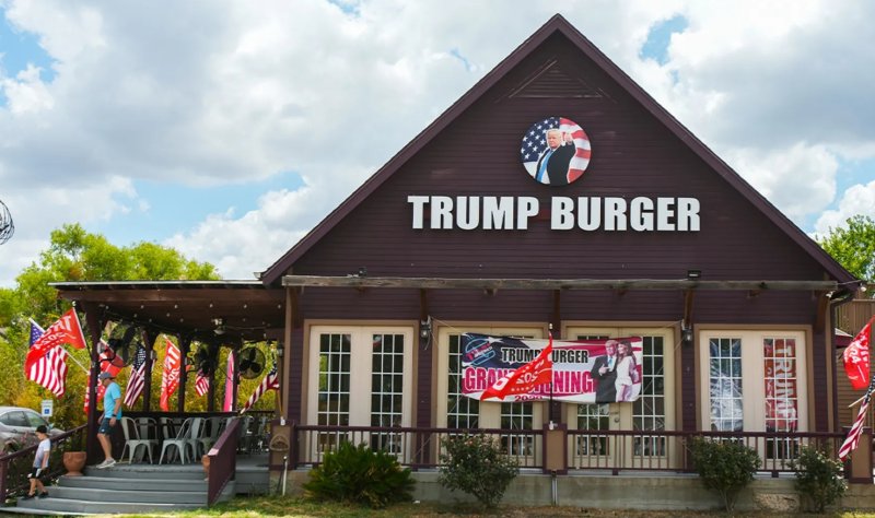[뉴시스] 도널드 트럼프 미국 대통령의 강성 지지를 표명하며 '트럼프 버거' 매장을 열었던 레바논 출신 남성이 이민 정책에 따라 추방 위기에 놓였다. (사진 = 폭스뉴스 캡처) 2025.08.11. *재판매 및 DB 금지 /사진=뉴시스