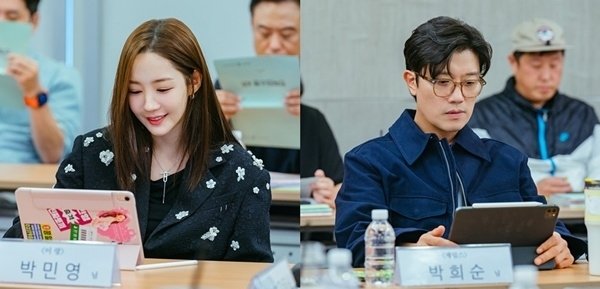 박민영, IQ165 천재 사기꾼 변신…'컨피던스맨KR' 대본리딩 공개