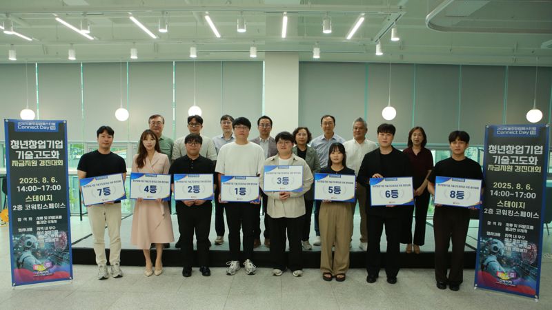 광주광역시가 '2025년 청년창업기업 기술고도화자금 지원 사업'에 최종 선정된 청년창업기업 8곳에 기업당 최대 3000만원의 기술고도화 자금을 지원한다. 광주광역시 제공