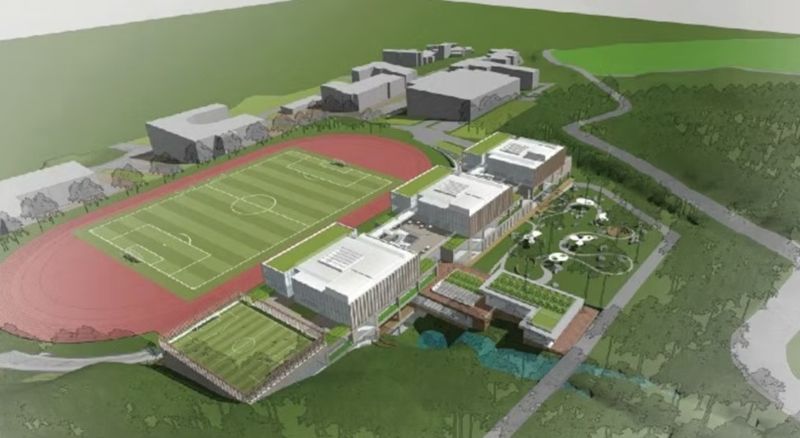 부산대 부설 특수학교 조감도. 온라이프건설 제공