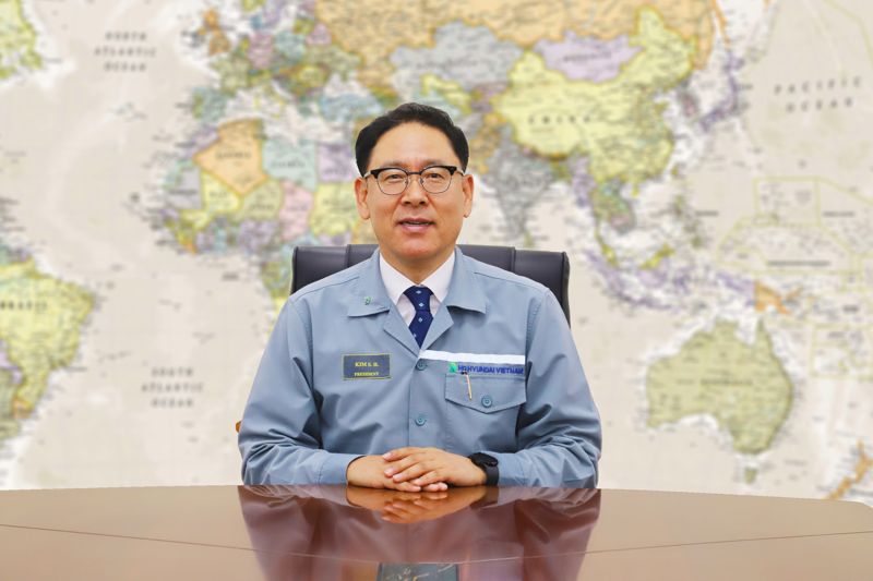 김송학 HD현대베트남조선 대표. HD현대베트남조선 제공