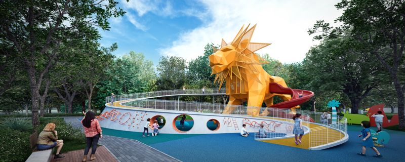 '써밋 프라니티' 아트 플레이 그라운드 이미지. 대우건설 제공