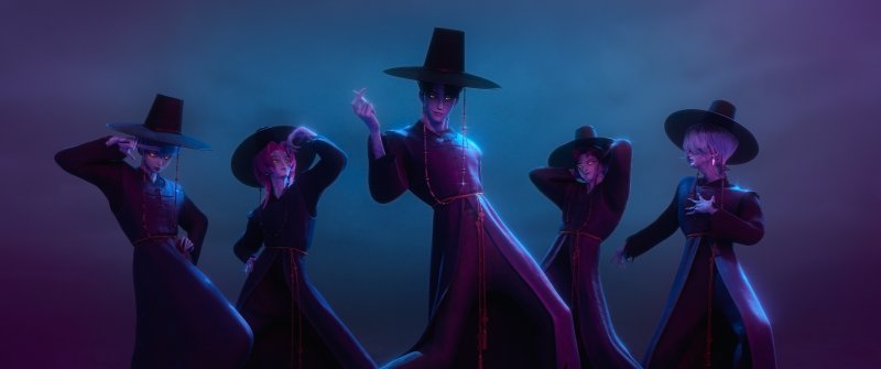 '케이팝 데몬 헌터스'. 넷플릭스 제공