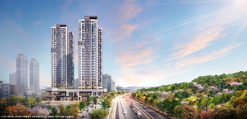 광주 상무 퍼스티넘 스위첸_투시도