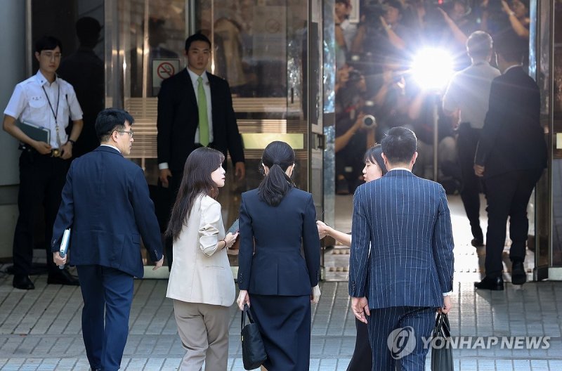 김건희 여사, 영장실질심사 출석 (출처=연합뉴스)