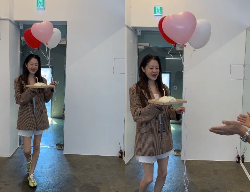 54세 고현정, 늘씬 '학다리'로 파티 준비 생일 축하해 여보 [N샷]