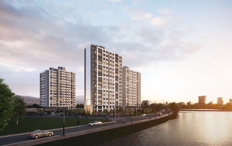 전북 임실군 관촌면에 건립될 공공임대아파트 조감도. 임실군 제공