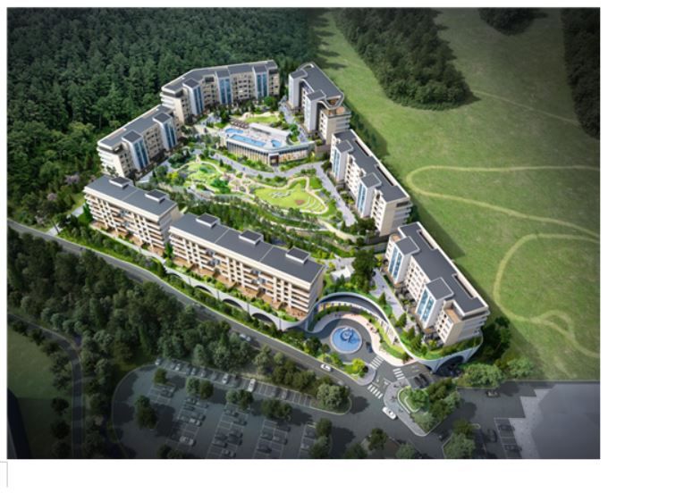 알펜시아 조감도. 빛과전자 제공.