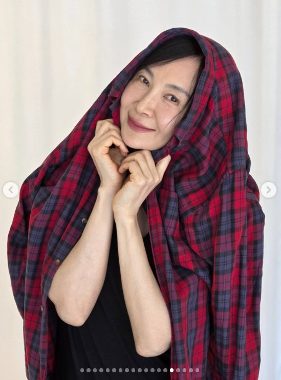 '57세' 채시라, 동안에 슬렌더 몸매