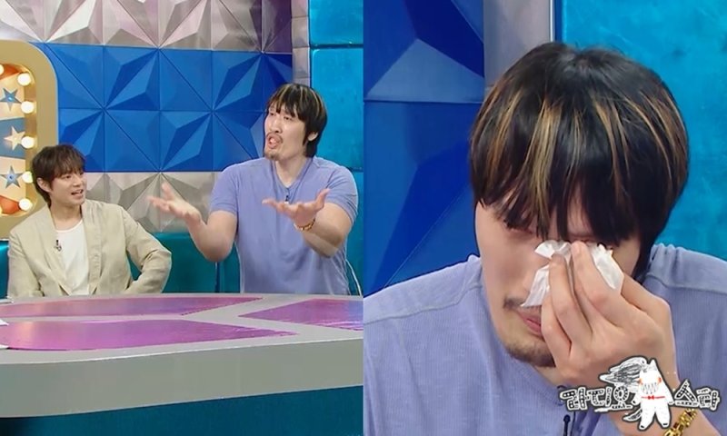 '라스' 최홍만, 전 여친 떠올리며 눈물…김구라도 깜짝