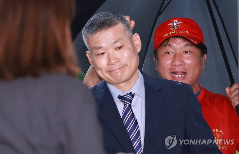 김동혁 전 국방부 검찰단장, 해병특검 출석 (출처=연합뉴스)
