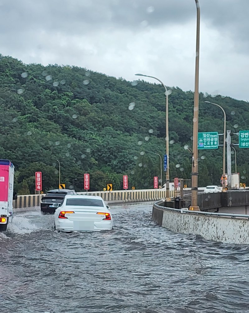 SNS에 전해진 침수된 가양대교 현장, AI인줄 알았는데...