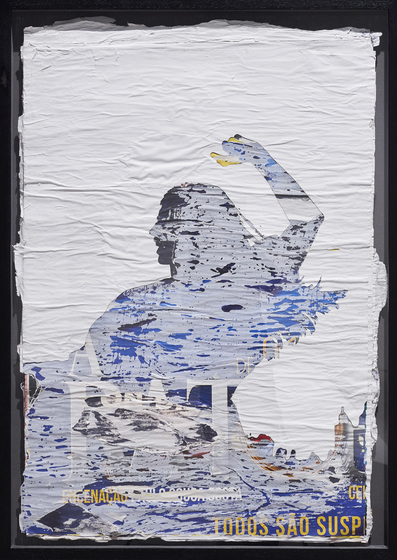 빌스 '통합 시리즈 1' 2022년 광고 포스터에 조각. 울산시립미술관 제공