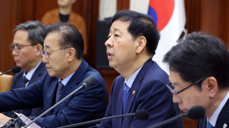 구윤철 경제부총리 겸 기획재정부 장관이 14일 서울 종로구 정부서울청사에서 열린 경제관계장관회의에서 발언하고 있다. 사진=서동일 기자