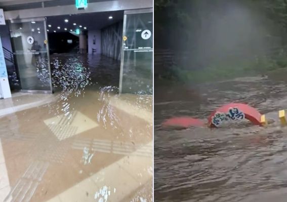 SNS에 전해진 침수된 가양대교 현장, AI인줄 알았는데...