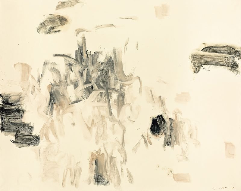 바카라사이트 홍보 승리바카라 9억 원에 바카라사이트 홍보 승리바카라에 나온 이우환 'With Winds', oil and mineral pigment on canvas, 181.5×227cm(150), 1990. *재판매 및 DB 금지