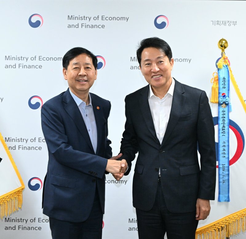 오세훈 메이저 바카라사이트시장과 구윤철 경제부총리