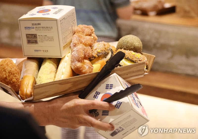 제80주년 광복절 기념 광복빵 (출처=연합뉴스)