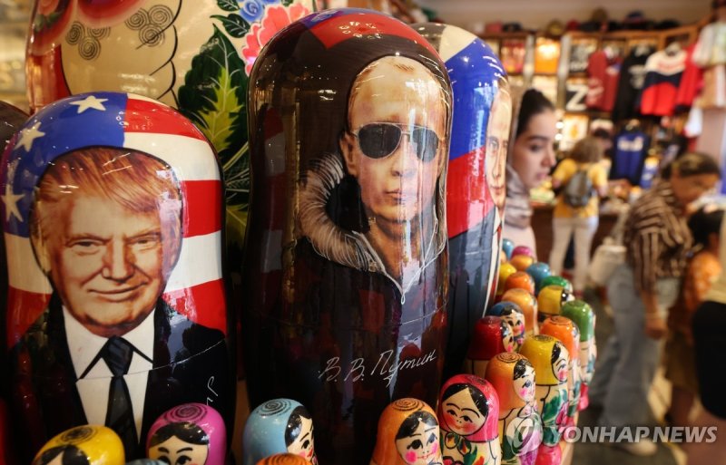 러시아 모스크바의 기념품 상점 (출처=연합뉴스)