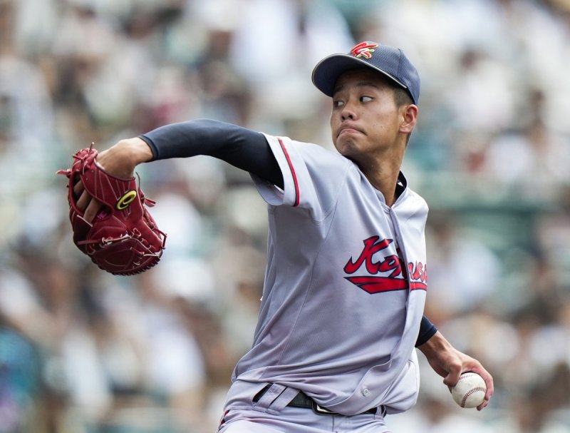 교토국제고 투수 니시무라 잇키 (출처=연합뉴스)