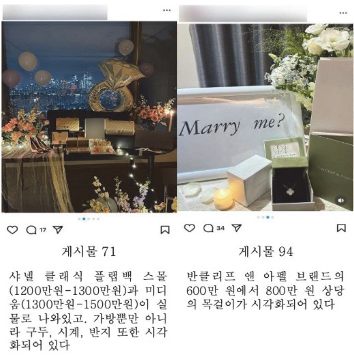 "시그니엘서 샤넬백은 줘야…" MZ 프러포즈,어떻게 생각하세요?