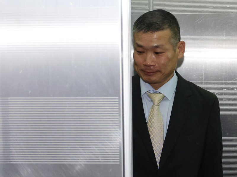 김동혁 전 국방부 검찰온라인 바카라사이트 추천이 17일 오후 서울 서초구 순직해병 온라인 바카라사이트 추천팀(이명현 특별검사) 사무실에서 피의자 신분 4차 조사를 받기 위해 출석하고 있다. ⓒ News1 황기선 기자
