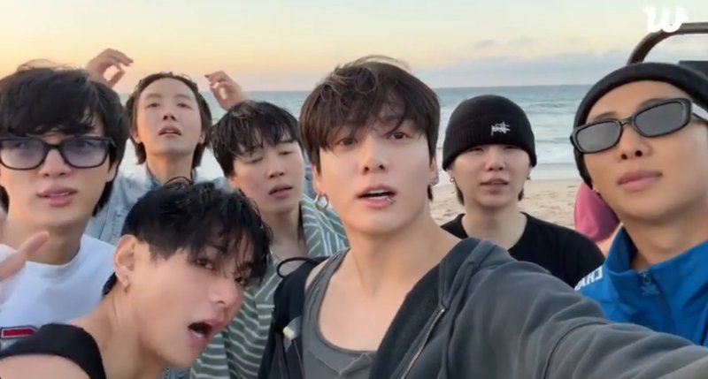 BTS, 美 앨범 작업 근황 일주일에 한 번 쉬어…생존 신고