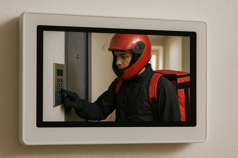 음식 배달원이 우리집 비밀번호를 누르고... 섬뜩 경험담