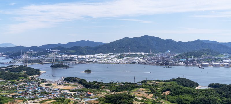전남 여수국가산업단지 전경. 뉴스1