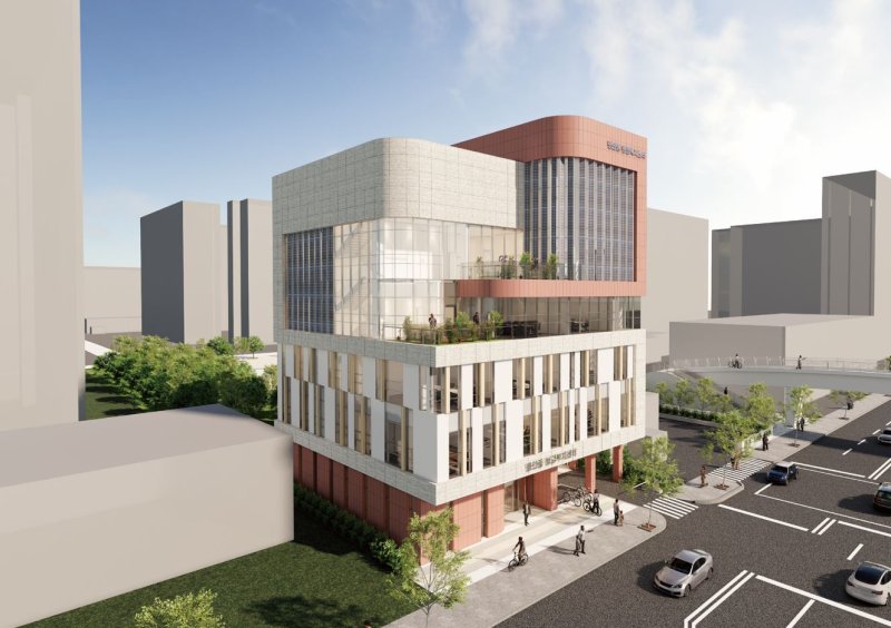 경기 안양시 동안구 평안동 행정복지센터 신청사 조감도.(안양시 제공. 재판매 및 DB금지)/뉴스1