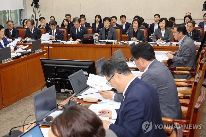 국회 보건복지위원회 전체회의 (출처=연합뉴스)