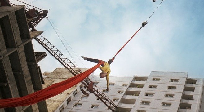 영화 '김동무는 날아오르네' 한 장면. ('김동무는 날아오르네' 홈페이지 갈무리)