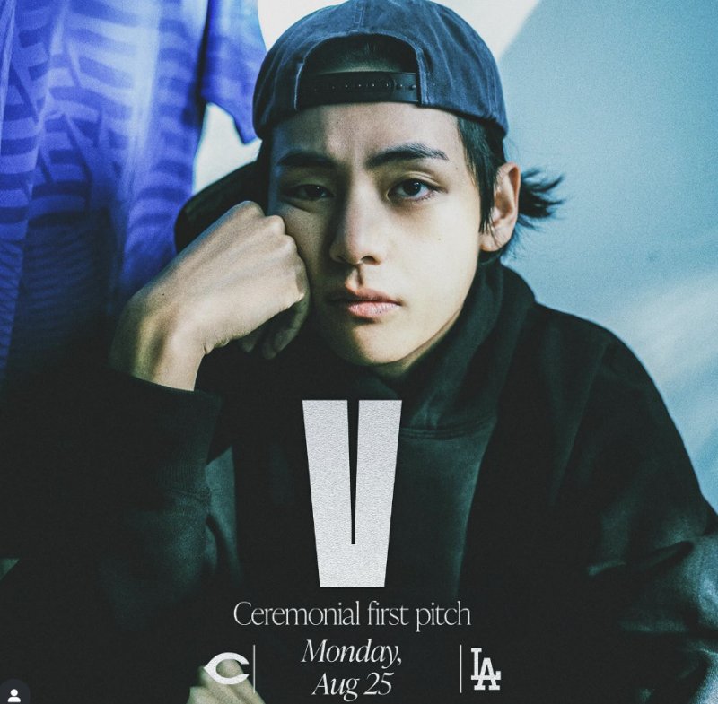 BTS 뷔 등장 실화? 25일 LA 다저스 시구 소식에 사이트 먹통까지 [N이슈]