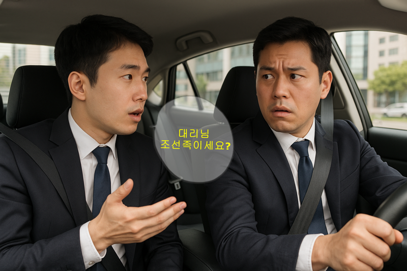 신입에 한자 가르쳐 줬다가 들은 말... 조선족? 