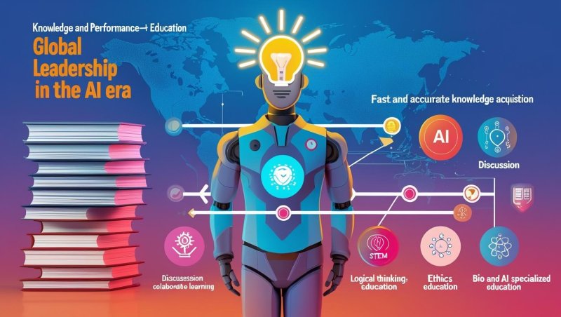 자료: AI를 활용해 생성한 AI 시대의 글로벌 리더십 이미지