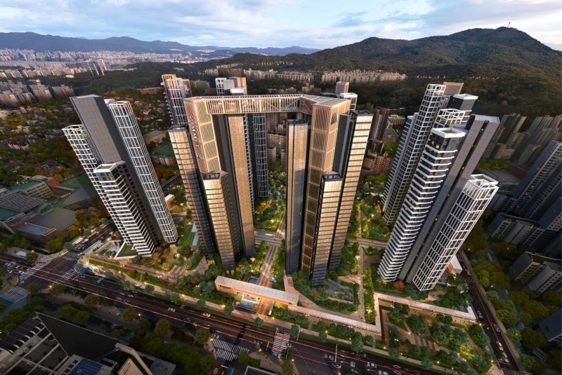 써밋 프라니티 조감도. (사진=대우건설 제공) *재판매 및 DB 금지