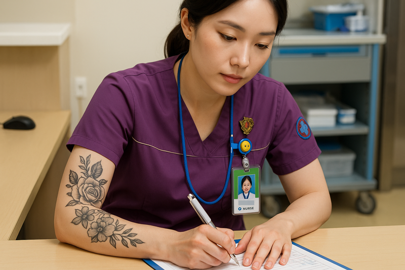 공무원 男 소개팅서 간호사 만났는데 팔에 문신이... 논란