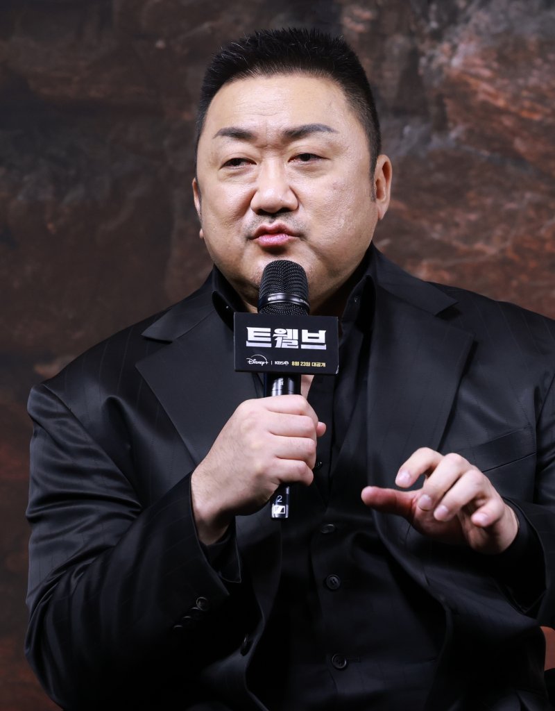 마동석 '거룩한밤' 실패 반성…창작할때 머리 한움큼씩 빠져