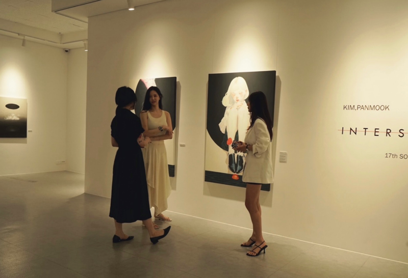 갤러리 유피, 김판묵 개인전 '인터스티스' 29일까지