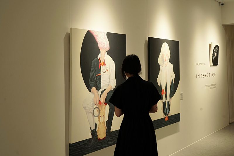 갤러리 유피, 김판묵 개인전 '인터스티스' 29일까지