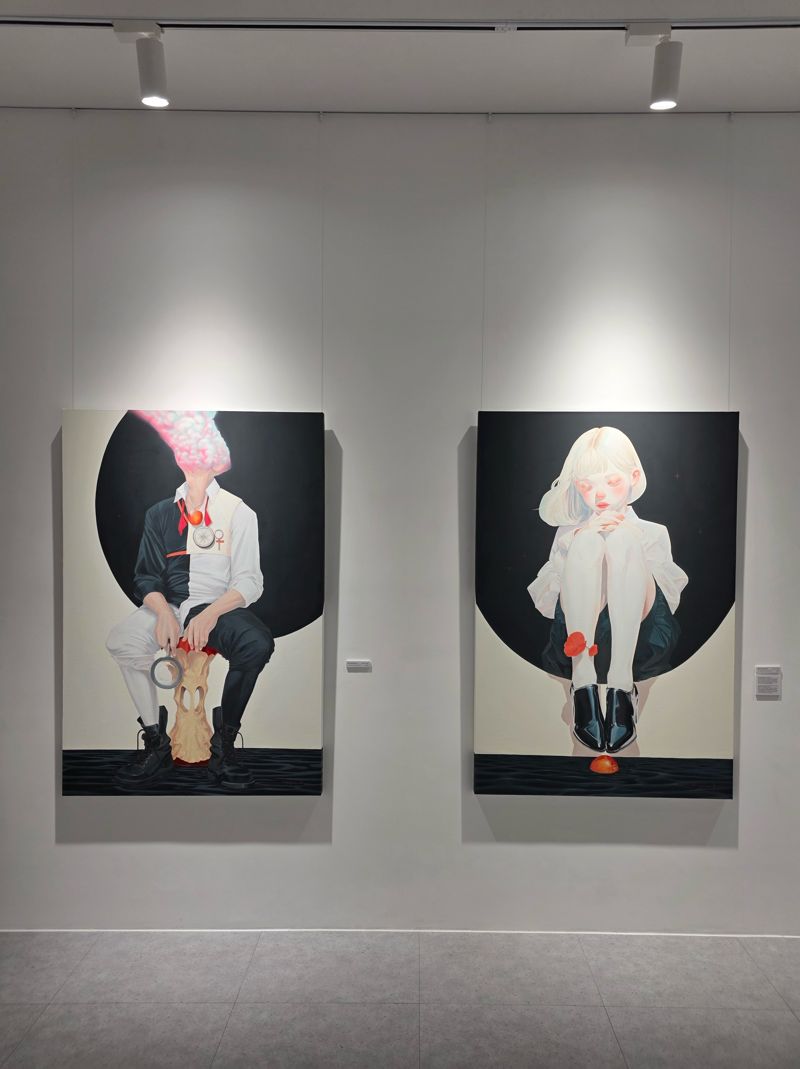 갤러리 유피, 김판묵 개인전 '인터스티스' 29일까지